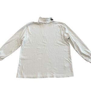 OVO October's Very Own White Turtleneck Women's Size L